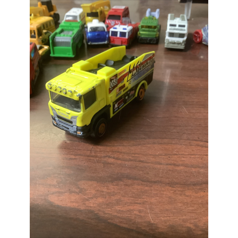 Hot Wheels Scania Rally Truck M. Stewart Racing Mattel